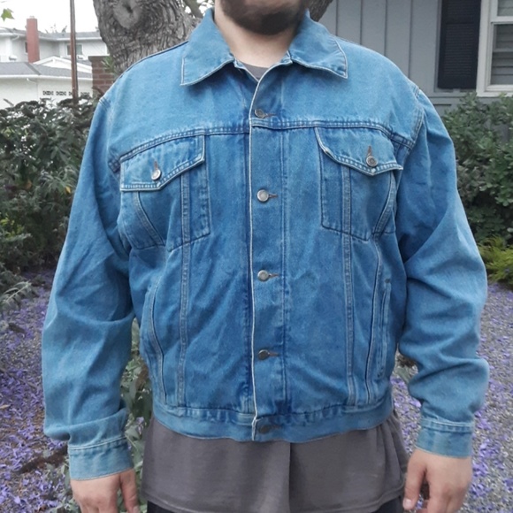 wrangler denim jacket xl